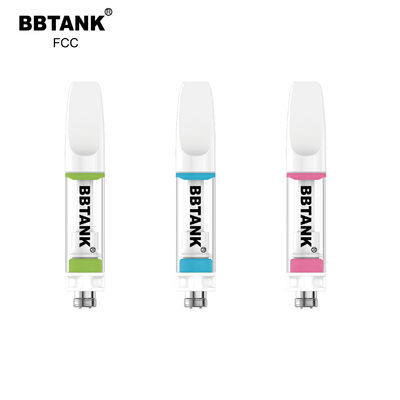 Keine gebrannte volle keramische Vape CBD Öl-Patrone 1.0ml mit dünner Batterie