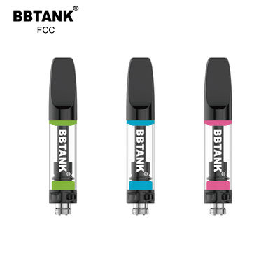 Keine gebrannte volle keramische Vape CBD Öl-Patrone 1.0ml mit dünner Batterie