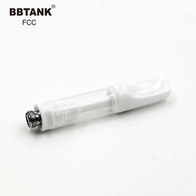 Keine gebrannte volle keramische Vape CBD Öl-Patrone 1.0ml mit dünner Batterie