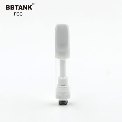 Keine gebrannte volle keramische Vape CBD Öl-Patrone 1.0ml mit dünner Batterie