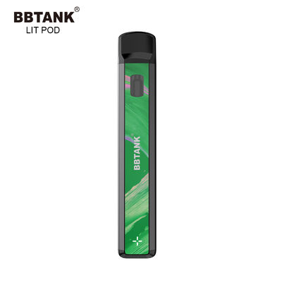 Hülsengerät vape keramisches Spule 1.0ml des Akkus Öl cbd Wegwerf-
