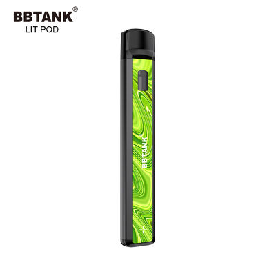 Hülsengerät vape keramisches Spule 1.0ml des Akkus Öl cbd Wegwerf-
