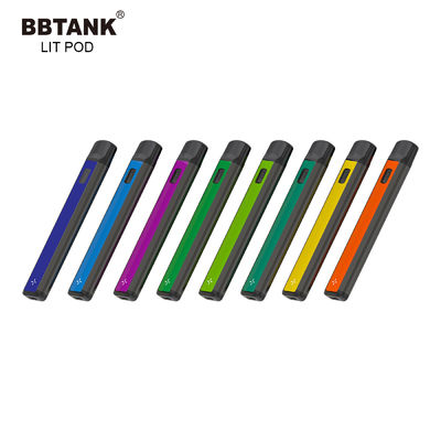 Hülsengerät vape keramisches Spule 1.0ml des Akkus Öl cbd Wegwerf-