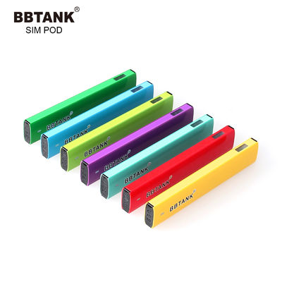 Öl-Zerstäuber Pen Aluminium Alloy, 1gram FCC CBD nehmen flachen Vape-Stift ab