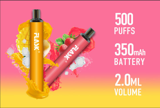 Wegwerf-2ml elektronische flüssige nachfüllbare Hülse Vape der Zigaretten-350mah
