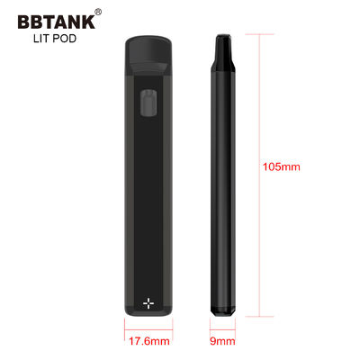 Wegwerf- Vape Gerät 1gram THC, wieder aufladbarer Wegwerf-Vape Stock CBD