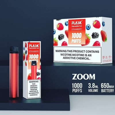 SUMMEN Beseitigung Vapepen-Gerät-Stabilitätshohe qualität 1000puffs 650mah 304 Stahl Stianless laut