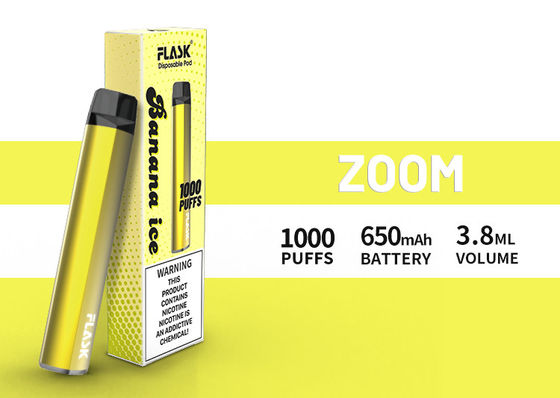 Reichlicher Saft 1000puffs der Versorgung 650mah 3.8ml der Qualitätssicherung Disposol Vapepen des LAUTEN SUMMENS