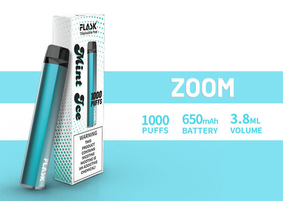 Reichlicher Saft 1000puffs der Versorgung 650mah 3.8ml der Qualitätssicherung Disposol Vapepen des LAUTEN SUMMENS