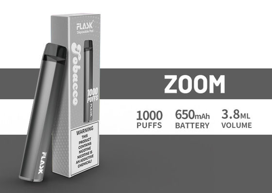 Reichlicher Saft 1000puffs der Versorgung 650mah 3.8ml der Qualitätssicherung Disposol Vapepen des LAUTEN SUMMENS