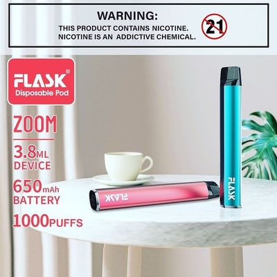 DisposableVapepen-vapenation 1000puffs 650 Mah Cotton Organic des LAUTEN SUMMENS
