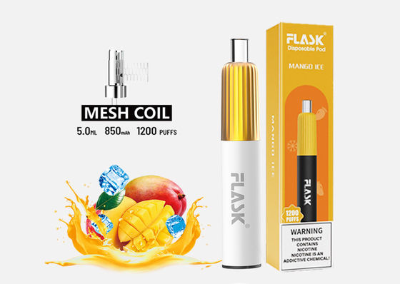 Aroma 3.7V 2 Wegwerf-Vape 850mAh E Nikotin-Salz der Cig-Starter-Ausrüstungs-2%