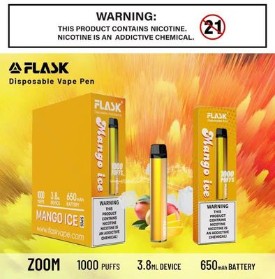 SUMMEN Beseitigung Vapepen-Gerätstabilität und beste Flüssigkeit der Qualität 1000puffs 650mah 3.8ml laut