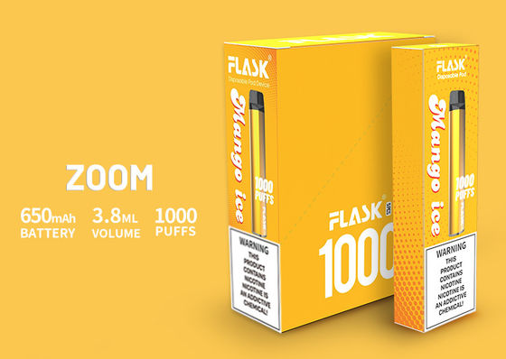 Der Beseitigungs-Geräte des LAUTEN SUMMENS stabile Leistung Vapepen Deutschland machte PC-Mundstück 650mah 3.8ml 1000puffs