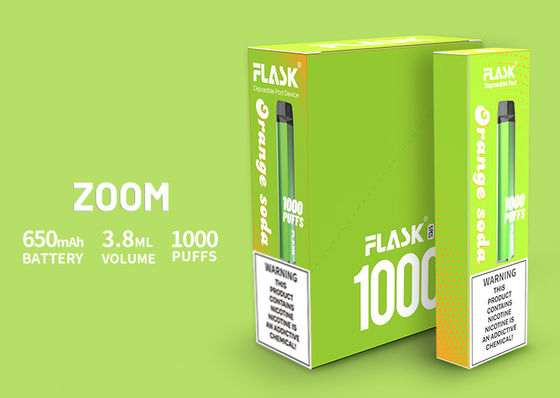 Hochwertiger E-Saft 0%2%5%Nicsalt 1000puffs Produktes 650Mah 3.8ml Vapepen Beseitigung des LAUTEN SUMMENS