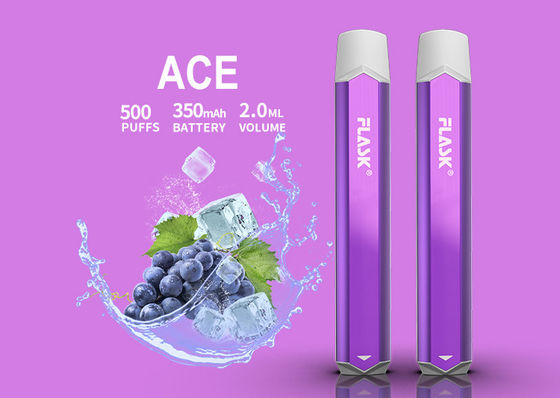 Zigaretten-Zerstäuber Smok Nic Salt Device Aluminuim Alloy 500puffs 350mAH E