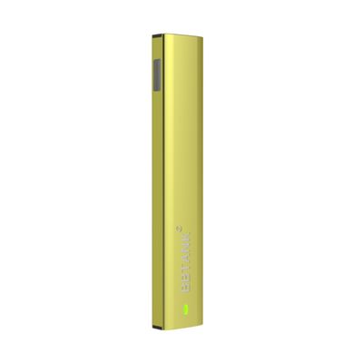 Gelbes Vaping-Wegwerfgerät Zigarette 3.7V 350mAh elektronisches
