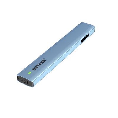 Flache CK-Bescheinigung Gerät 1ML THC Wegwerf-Vape mit keramischem Kern