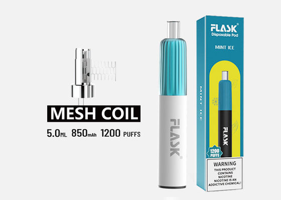 hülsen-Zerstäuber E 3.7V 5ml Wegwerfcig-Starter-Ausrüstungen mit Mesh Coil