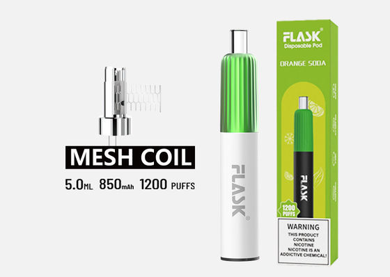 Doppel- Aroma ODM 5ml Wegwerf-Bescheinigung Vape-Hülsen-ROHS