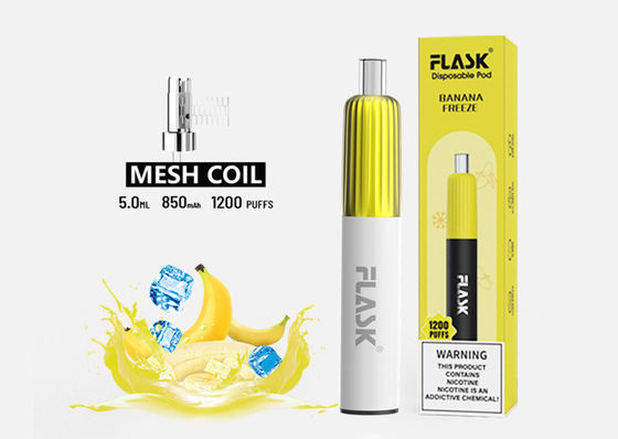 Doppel- Aroma ODM 5ml Wegwerf-Bescheinigung Vape-Hülsen-ROHS