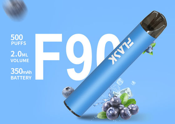 Würzte Wegwerf-Vape Hülsen-Gerät 350mAh 304SS Zerstäuber-Stift