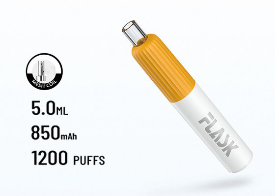 1200 Nikotin-freies elektronisches Zigarette Vaping-Wegwerfgerät der Hauch-5.0ml