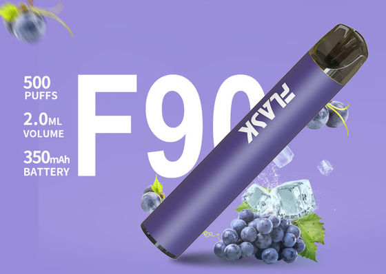 CER 350mah Wegwerf-Vape Hülsen-Gerät, elektronische flüssige Zigaretten 500puff