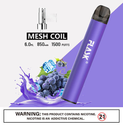 Gesunder E Cig-genehmigte hübsches dünnes Zerstäuber-Stift CER Mesh Coils 850mAh