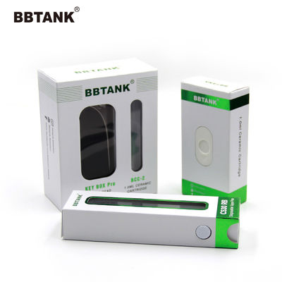 Lackierter Vape Pen Packaging Box, gewölbter Papierkasten CMYK