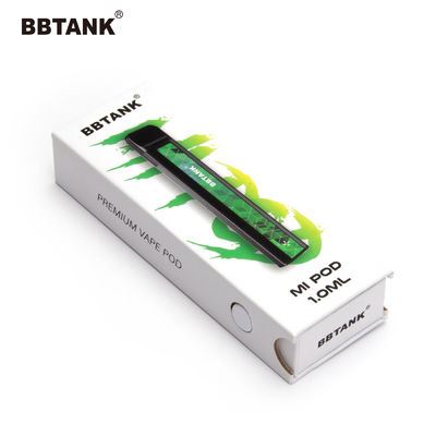 Papierpappe CBD Vape Pen Boxes Embossing Printing Eco