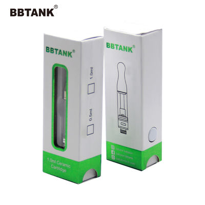 Papierpappe CBD Vape Pen Boxes Embossing Printing Eco