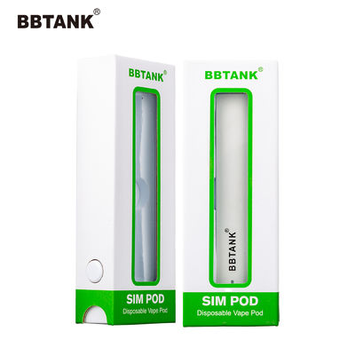 Beschichtender lamellierter UVArt Paper Vape Pen Device packt Wegwerf ein