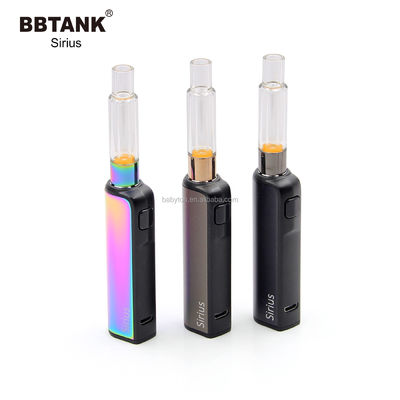Quarz-Glas-Öl-Patrone des Faden-0.5ml 510 hitzebeständig