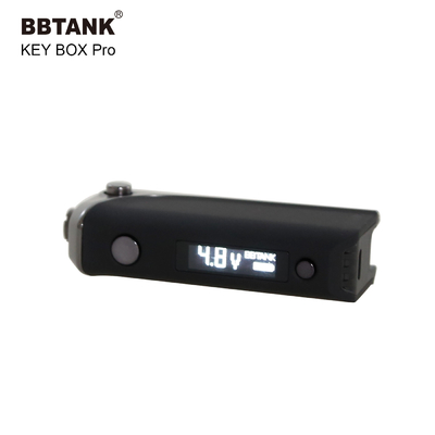 Kundenspezifische Lithium CBD 510 E Cig-Batterie-justierbare Spannungen 650mAh