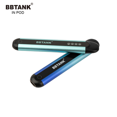 BBTANK 2-ml-starker Ölstift Wegwerf-lil vape Hülsengerät wieder aufladbar IN HÜLSE kundenspezifischem Ölhülse Vape-Stift CBD des Logo-Deltas 8