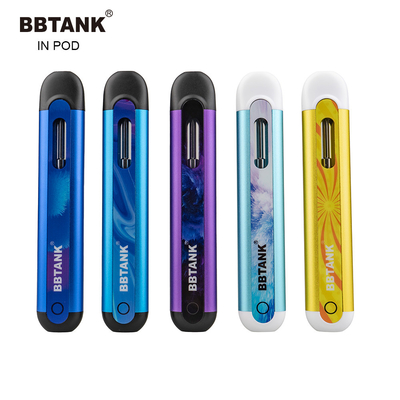 THC Wegwerf-Vape BBTANK Ölhülsensystem Delta 8 vape Stiftes CBD Hülse Nachladen E-Cig 350mah im starken Ölstift