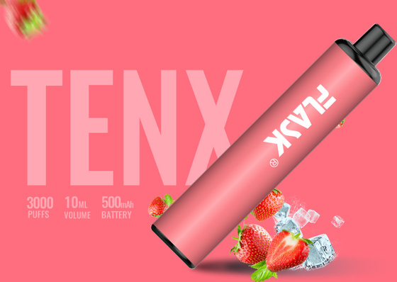 Mesh Coil 3000 stößt 10ml würzte Batterie des Zerstäuber-Stift-3.7V 1400mAh luft
