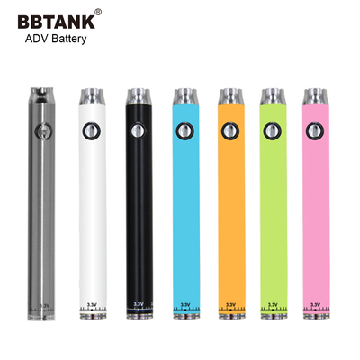 510 e-Cigbatterieknopf heizen wieder aufladbare justierbare Spannungen BBTANK Batterie ADV 510 vor