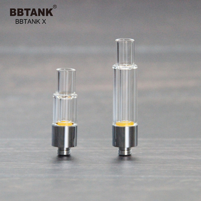 BBTANK-Fabrik-ursprüngliche volle Glasgroßhandelspatrone 0.5ml 1,0 2,0 Gramm, 510 Faden, geeignetes Viskositätsöl der breiten Palette