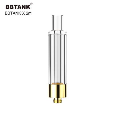 Öl-Patronen-keramische Spule 2ml CBD alle Glas-510 Threa-Patronen kein Lecken