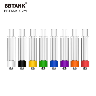 BBtank 2.0ml aller Glasfaden-Zerstäuber der patronen-510 für starkes Cannabisöl