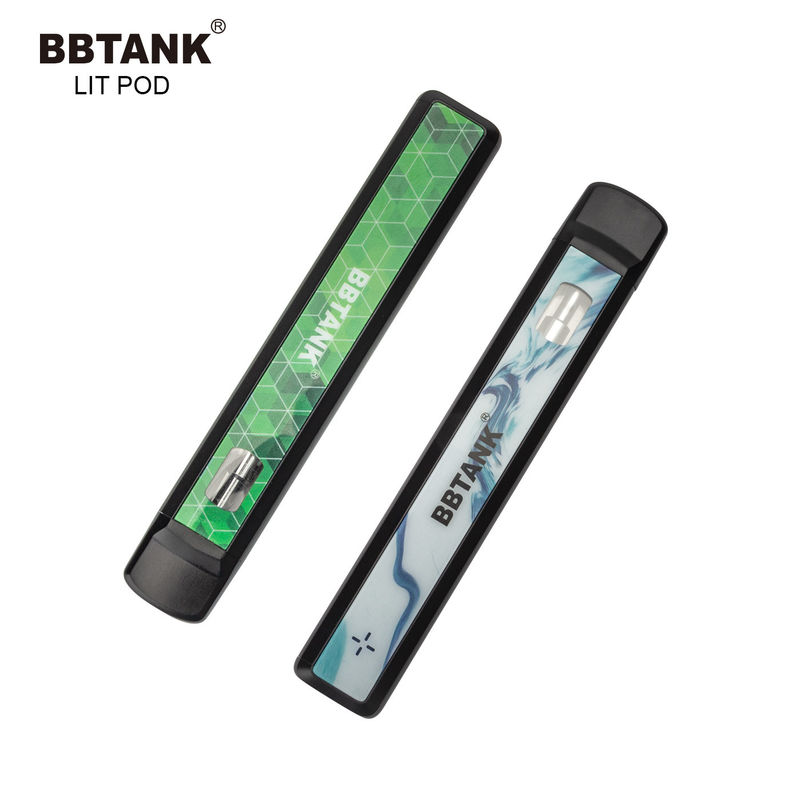 Delta 8 cbd thc Hülsengerät vape starker Behälter 1.0ml Öls keramischer anrechenbares Wegwerf-