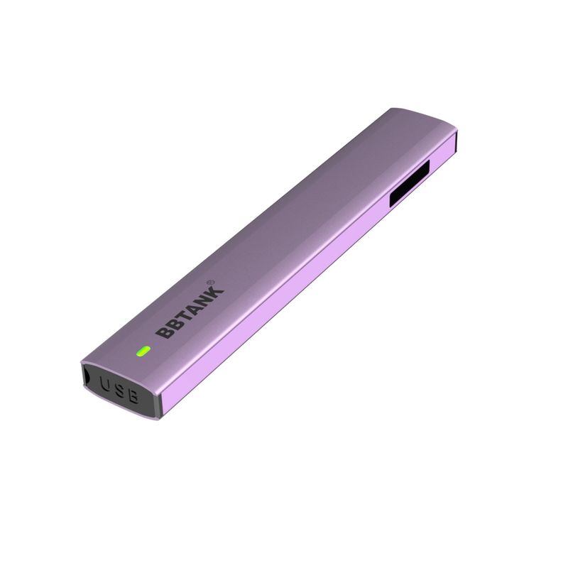 Flache CK-Bescheinigung Gerät 1ML THC Wegwerf-Vape mit keramischem Kern